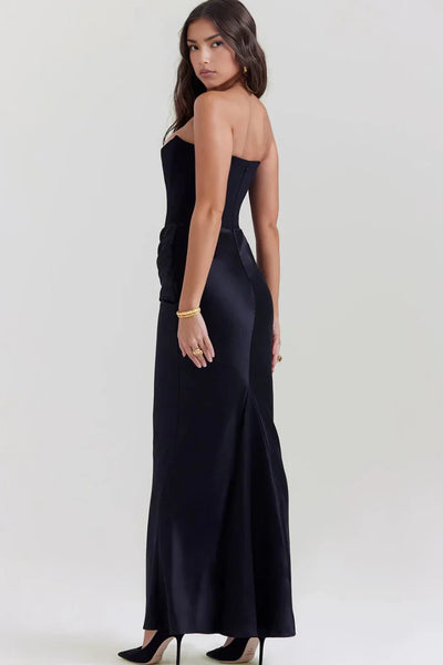 Mayla - Strapless Maxi Dress
