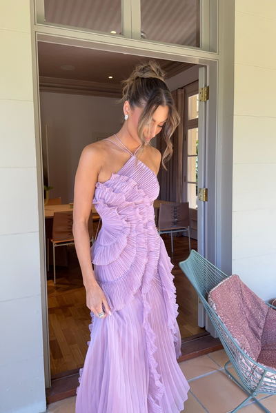 Jasmine - Frill Maxi Dress