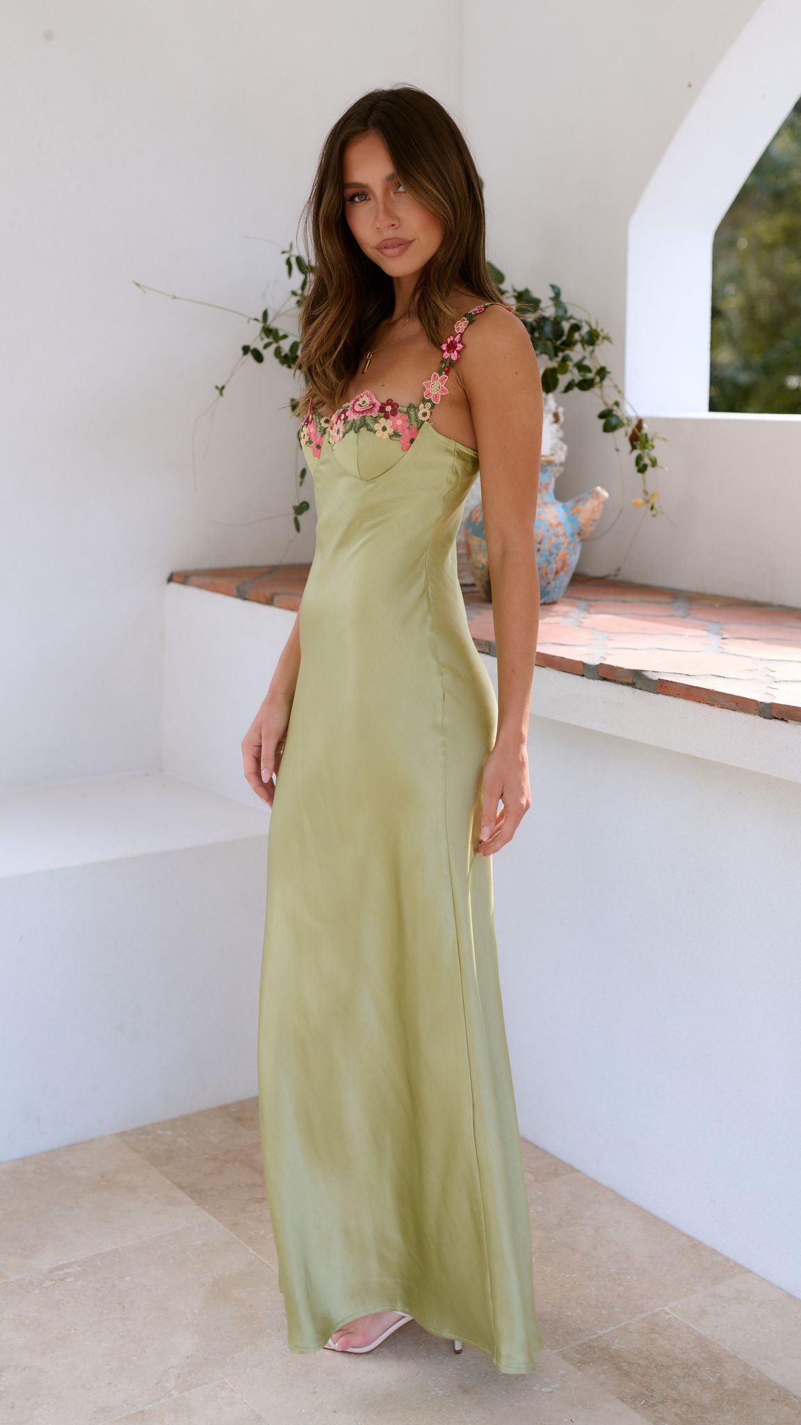 Beatrice - Flower Maxi Dress