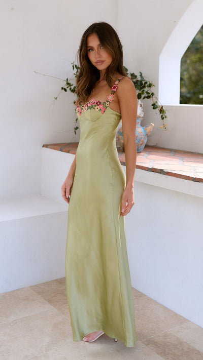 Beatrice - Flower Maxi Dress