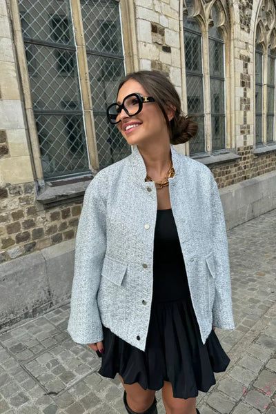 Evelyn - Sequin Bomber Jacket
