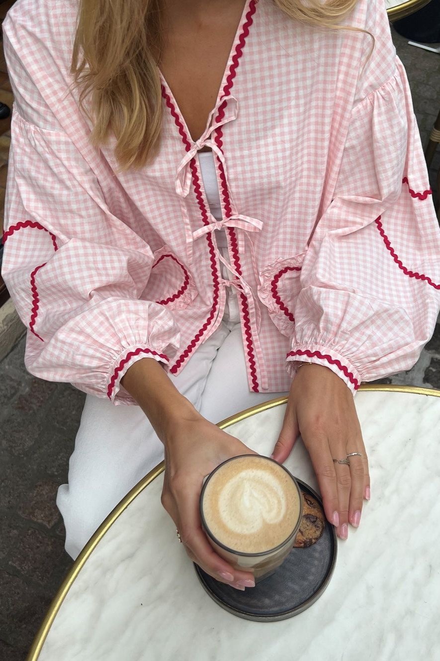 Inez - Heart Blouse