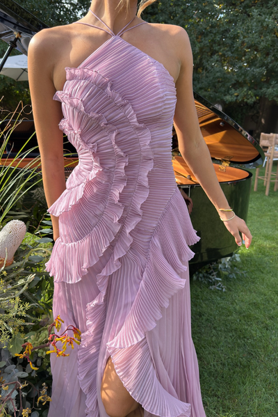 Jasmine - Frill Maxi Dress