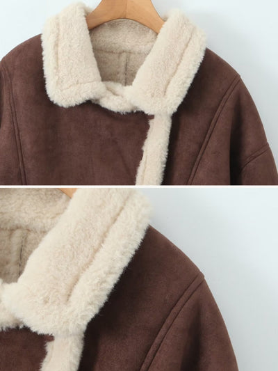 Millie - Faux Suede Jacket