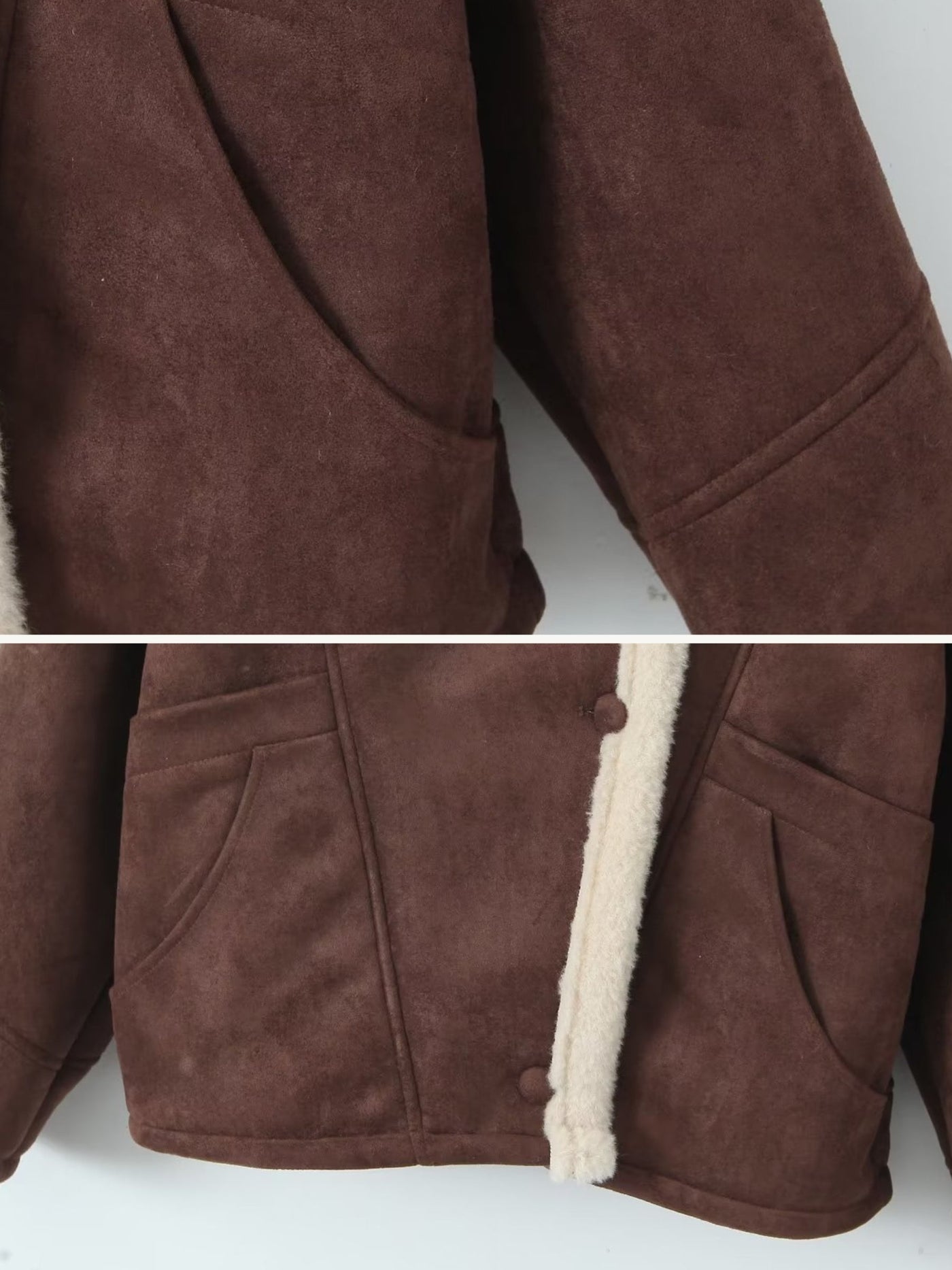 Millie - Faux Suede Jacket