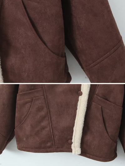 Millie - Faux Suede Jacket