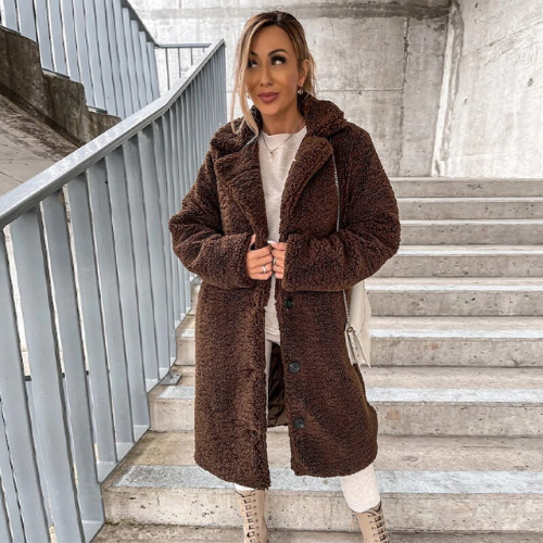 Reya - Long Wool Coat