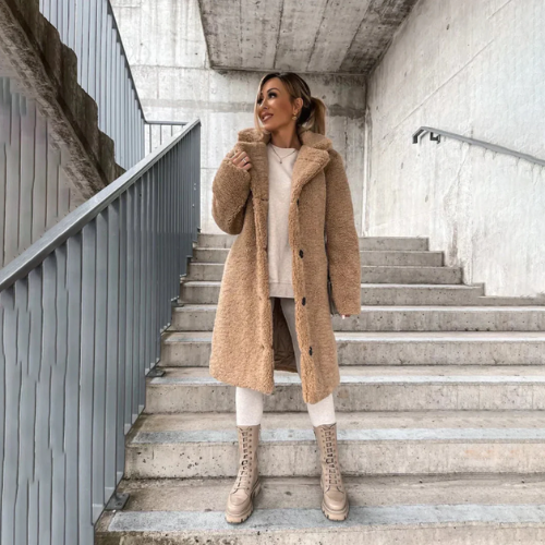 Reya - Long Wool Coat