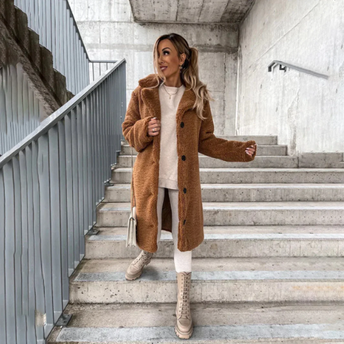 Reya - Long Wool Coat