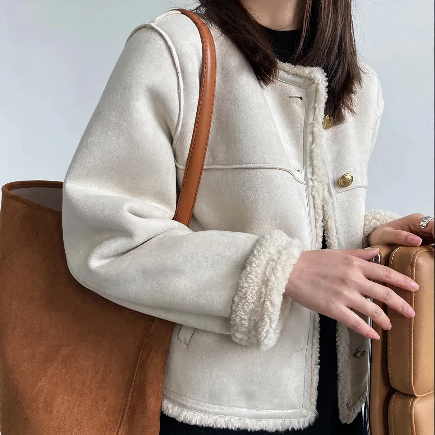 Holly - Sherpa Jacket For Women