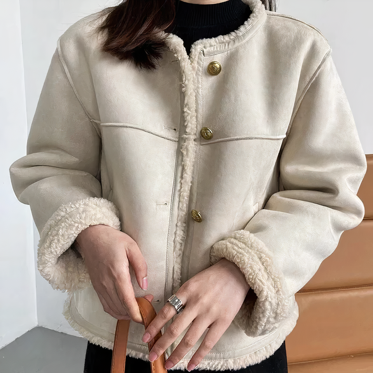 Holly - Sherpa Jacket For Women