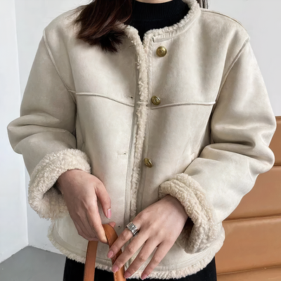 Holly - Sherpa Jacket For Women