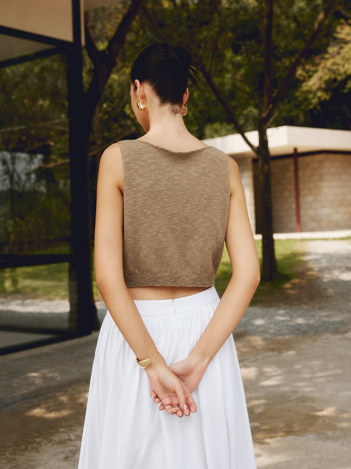 Zoey - Cropped Tank Top