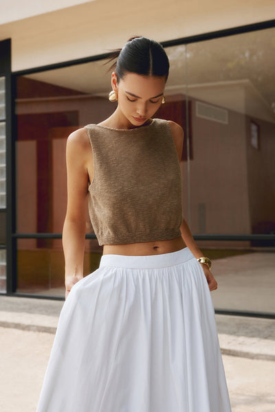 Zoey - Cropped Tank Top