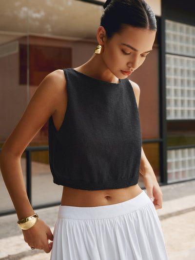 Zoey - Cropped Tank Top