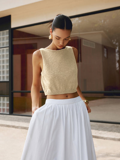 Zoey - Cropped Tank Top