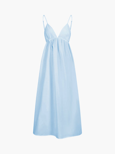 Lynn - Coastal Cowgirl Open Back Long Dress