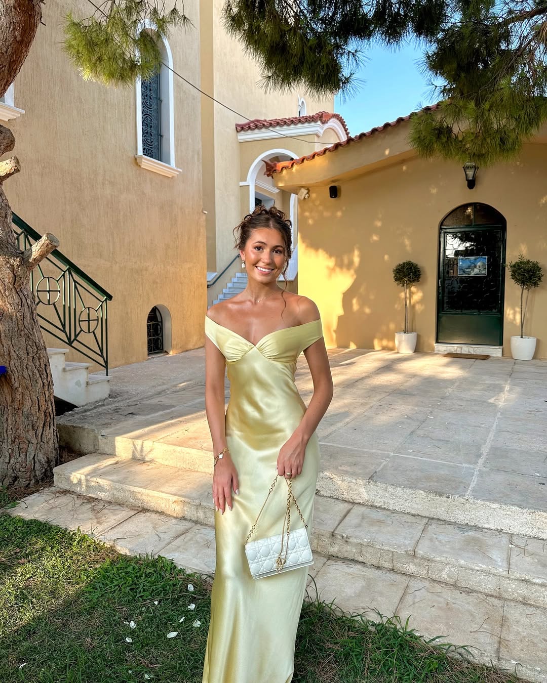 Eveline - Satin Maxi Dress