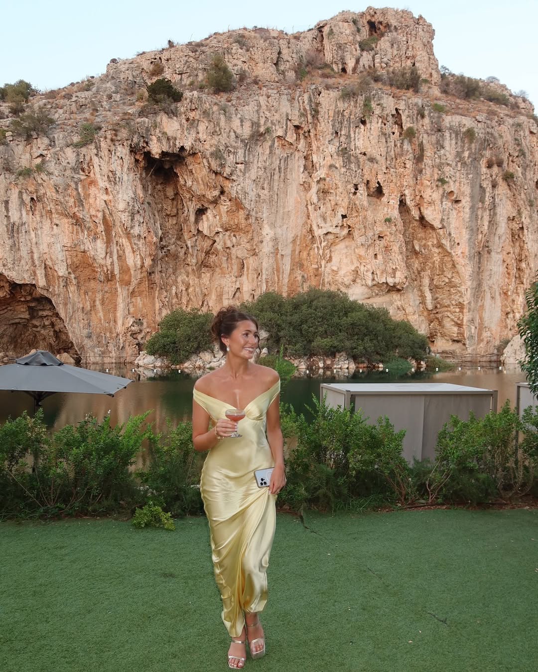 Eveline - Satin Maxi Dress