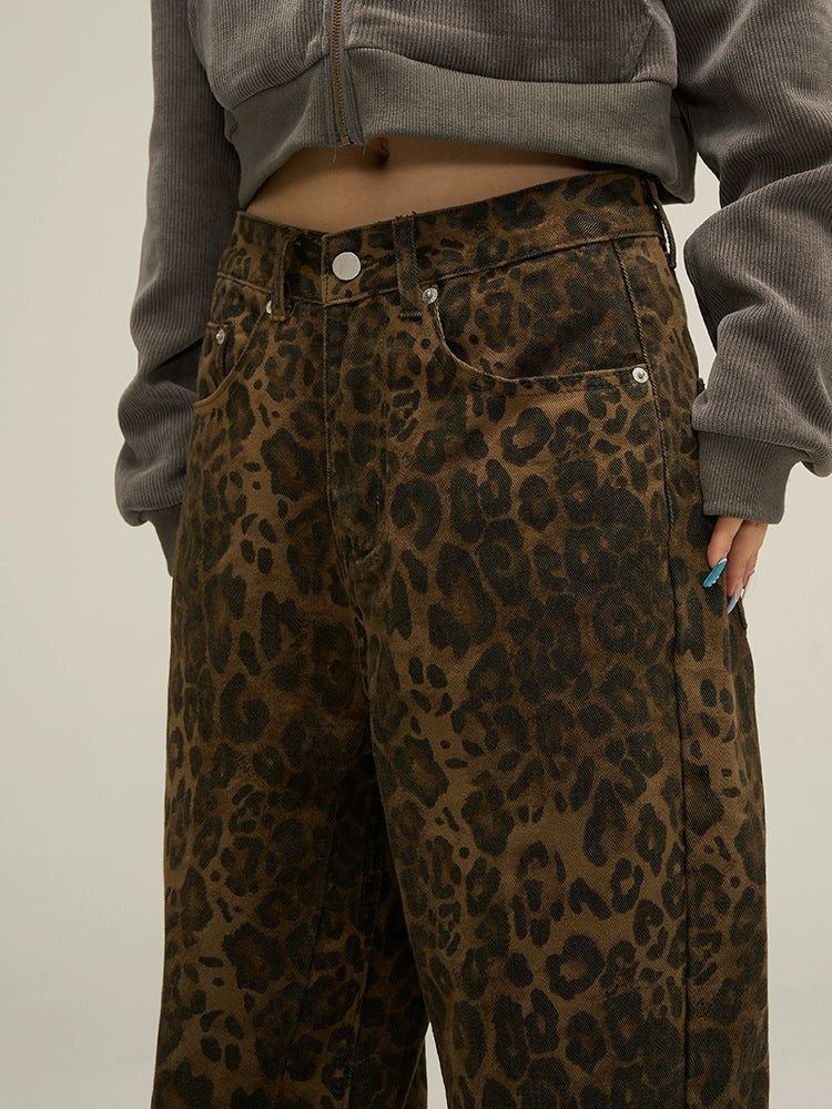 Loïs - Leopard Jeans