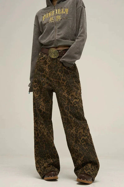 Loïs - Leopard Jeans