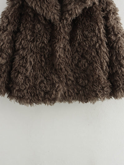 Alysha - Oversized Faux Fur Coat