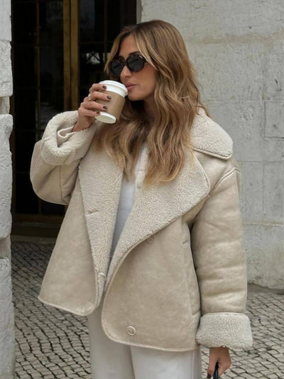 Dania - Winter Coat With Collar