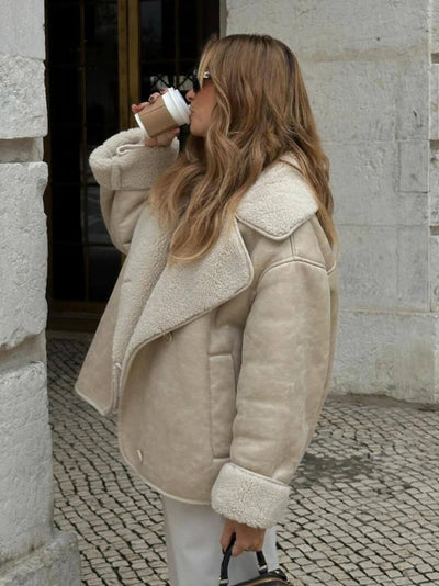 Dania - Winter Coat With Collar