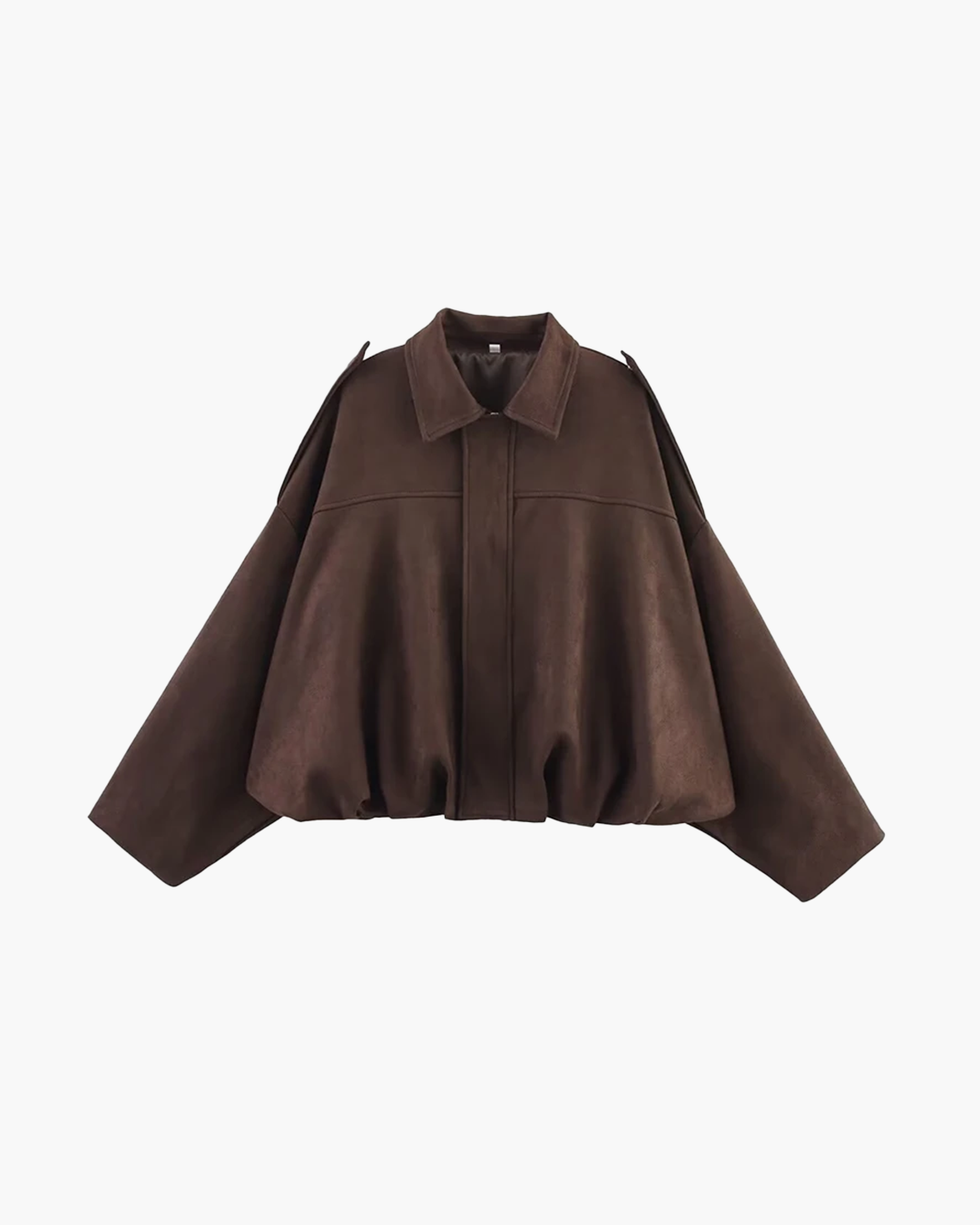 Joyce - Suede Bomber Jacket
