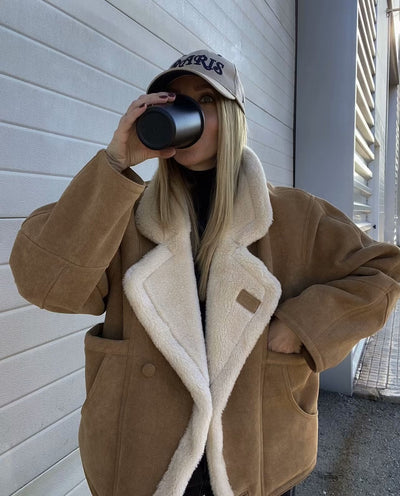 Millie - Faux Suede Jacket