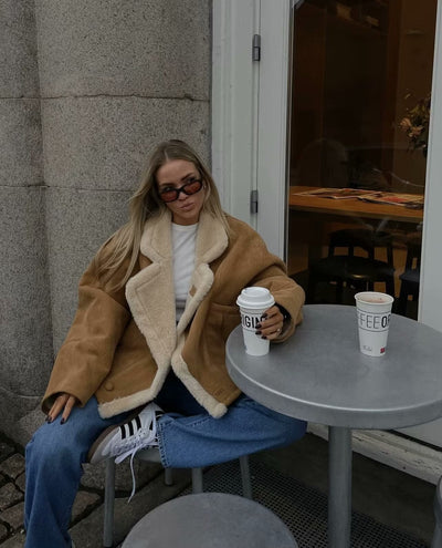 Millie - Faux Suede Jacket