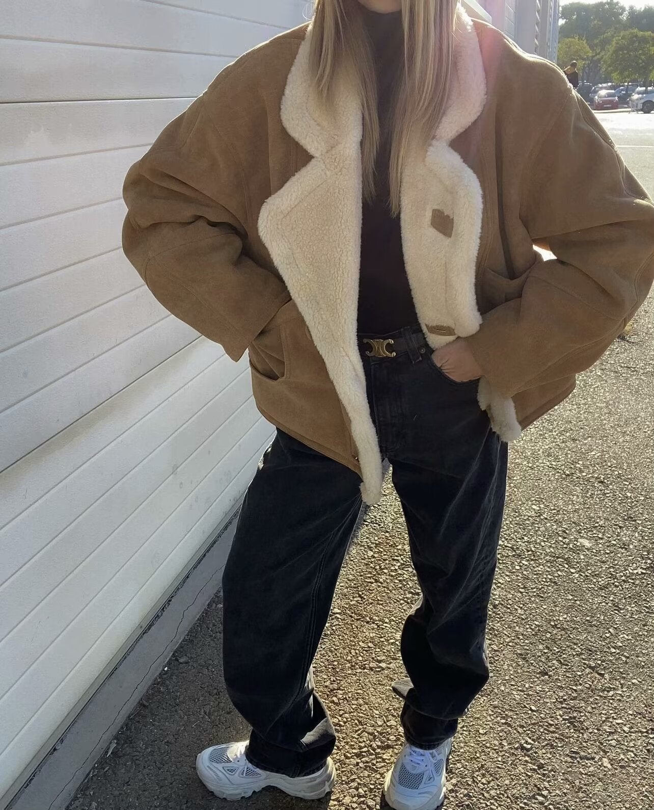 Millie - Faux Suede Jacket