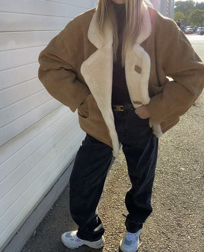 Millie - Faux Suede Jacket