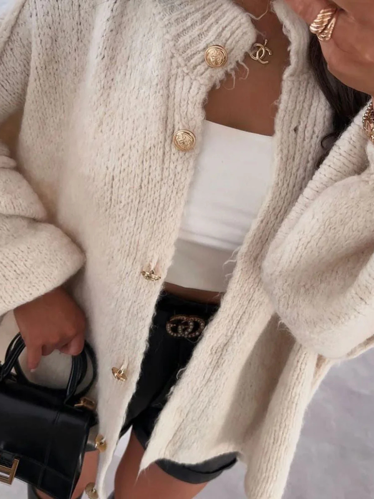 Alicja - Oversized Knit Cardigan