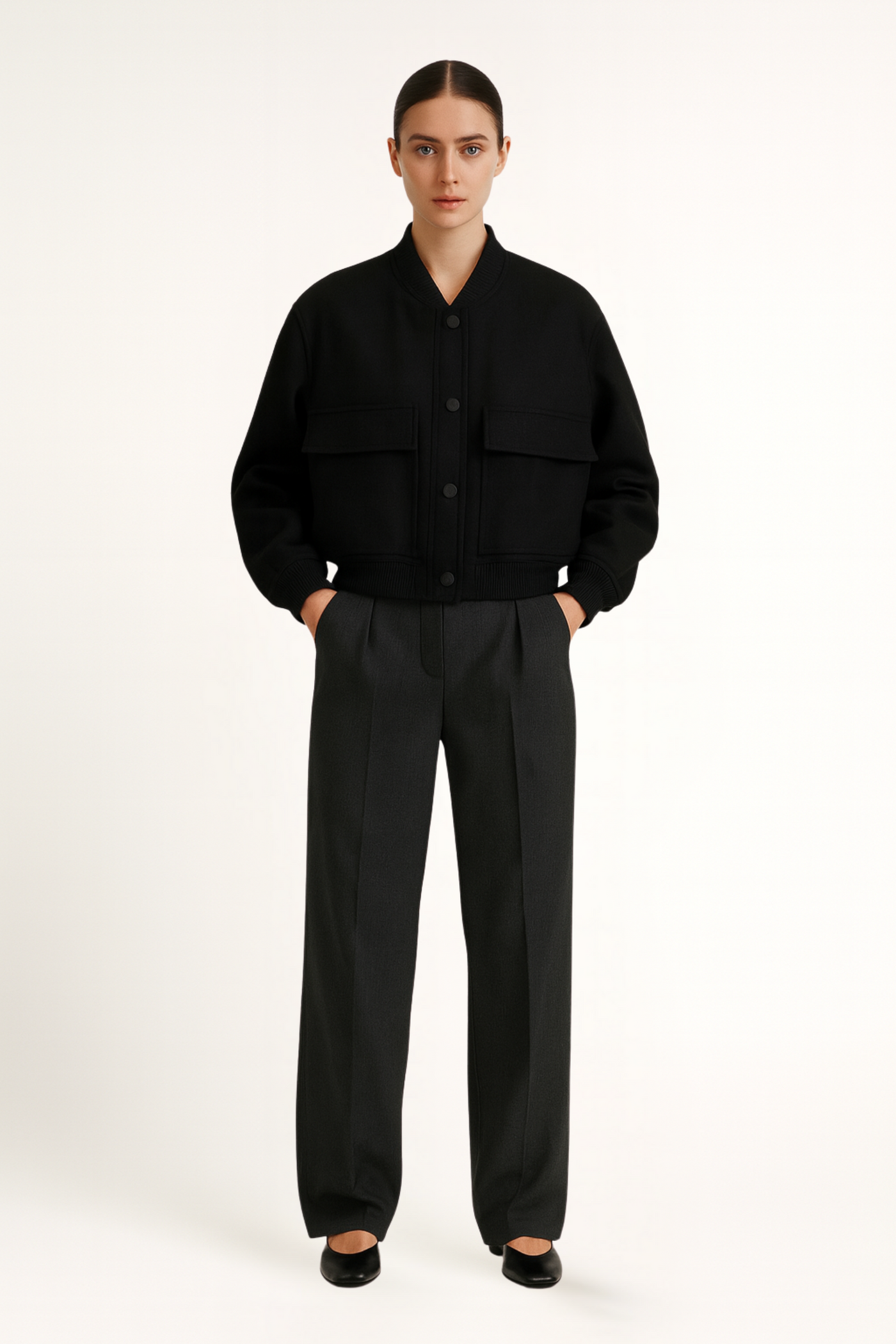 The Femave | Cropped Bomber Jacket for Women