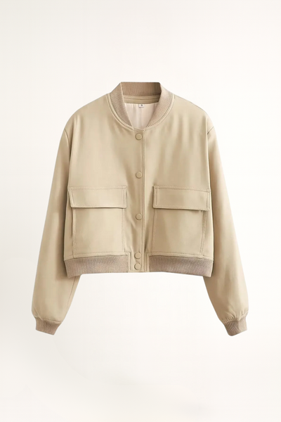 The Femave | Cropped Bomber Jacket for Women