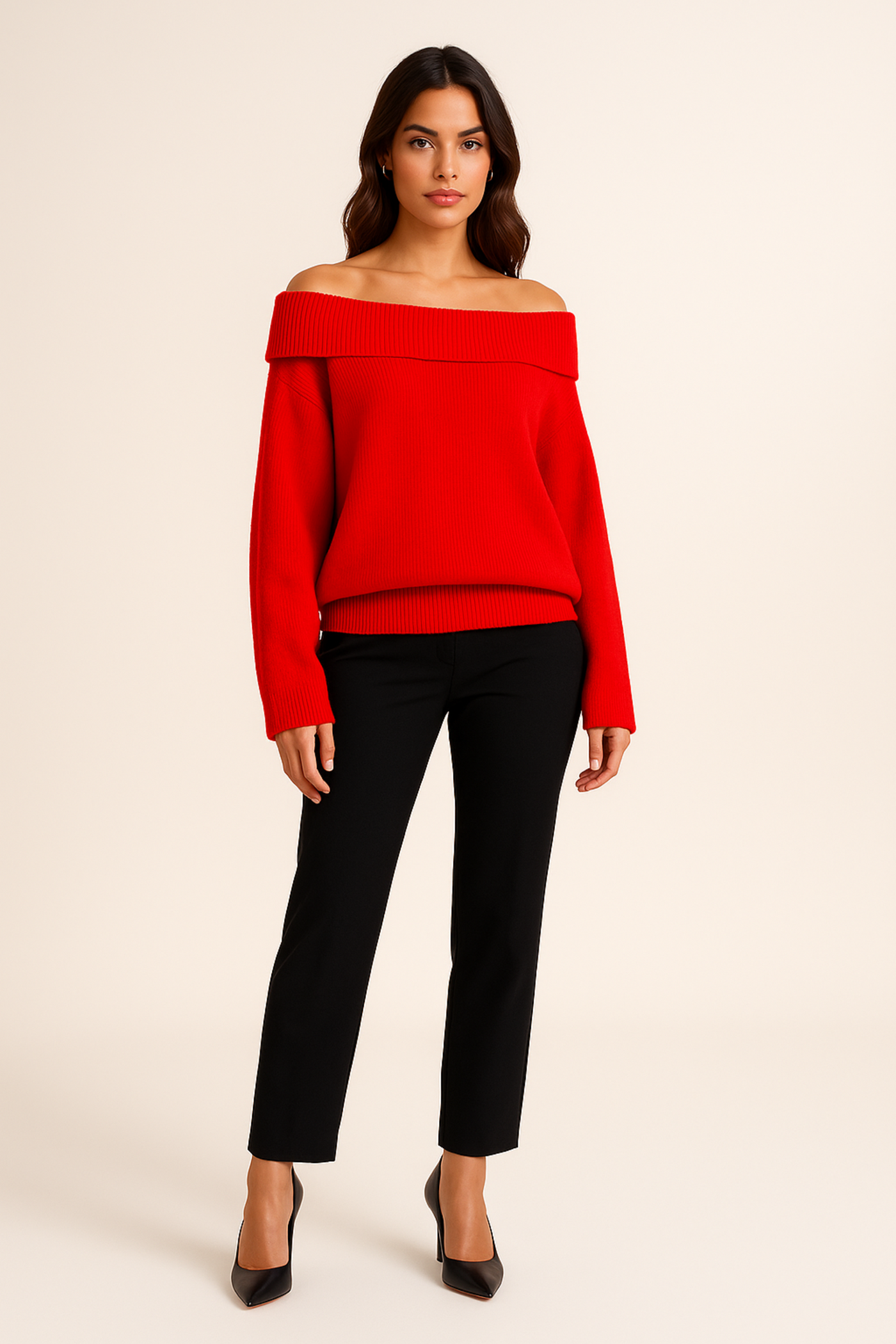 The Femave | Off The Shoulder Sweater