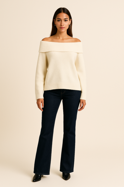 The Femave | Off The Shoulder Sweater