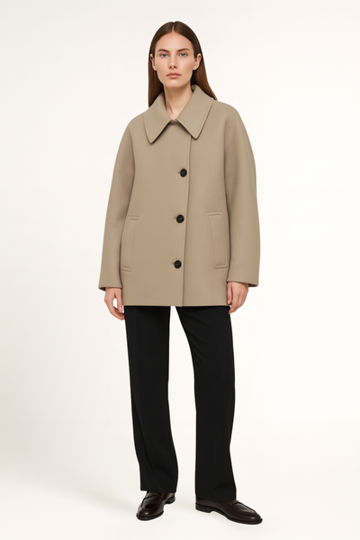 The Femave | Oversized Wool Coat for Women
