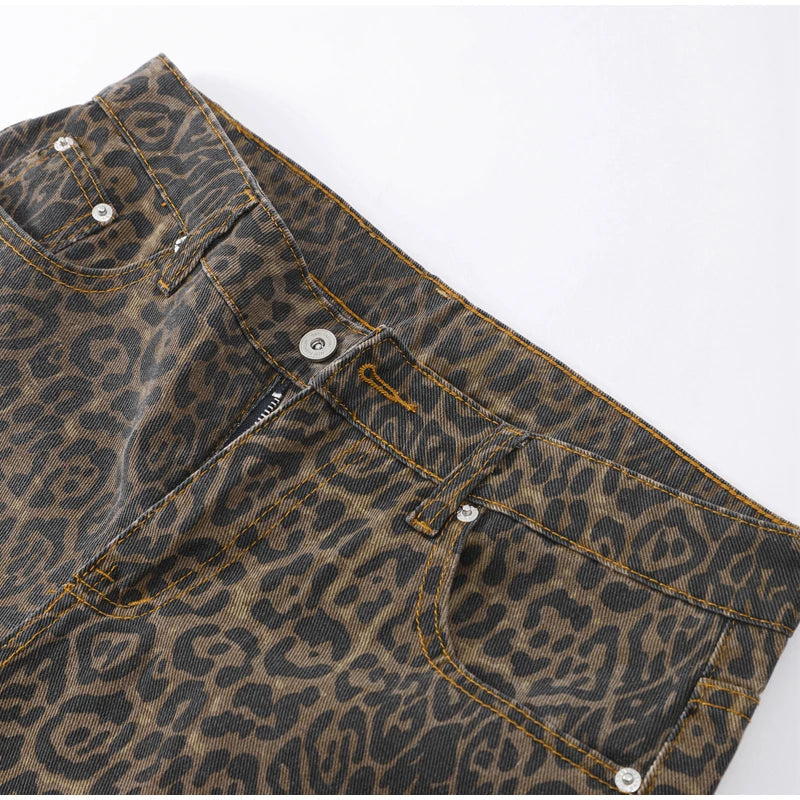 Loïs - Leopard Jeans