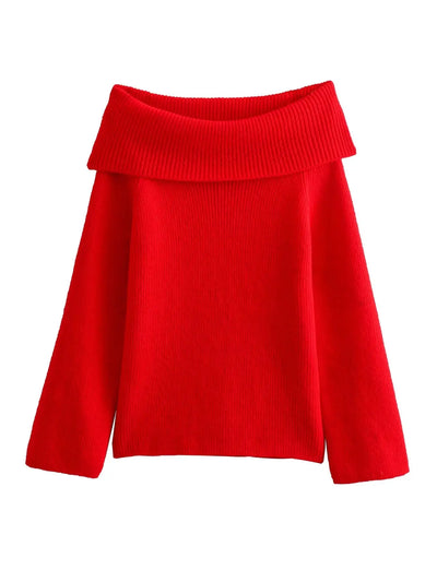 Laura - Off Shoulder Sweater
