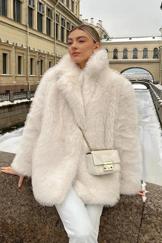 Angelina - Faux Fur Jacket