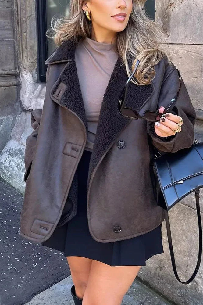 Mira - Suede Jacket Vintage