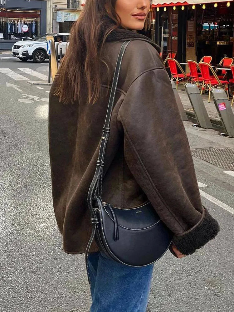 Mira - Suede Jacket Vintage
