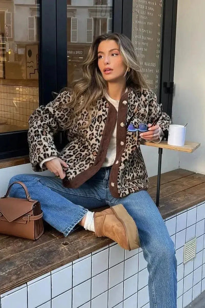 Miriam - Leopard Cardigan