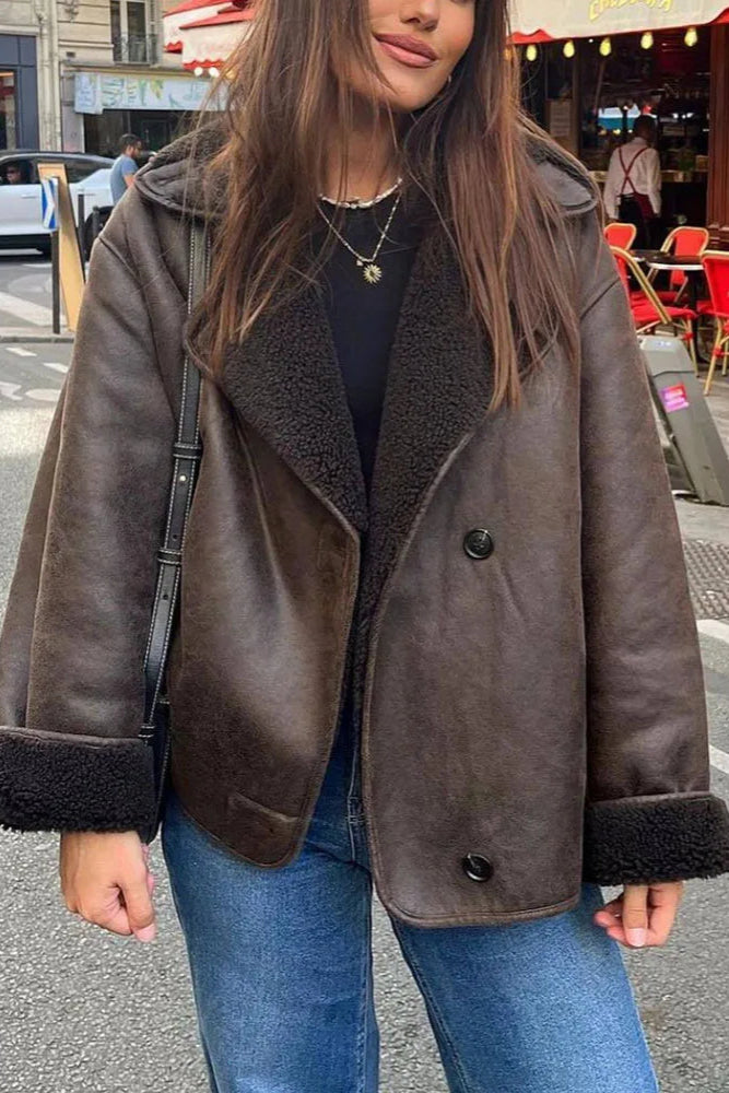Mira - Suede Jacket Vintage