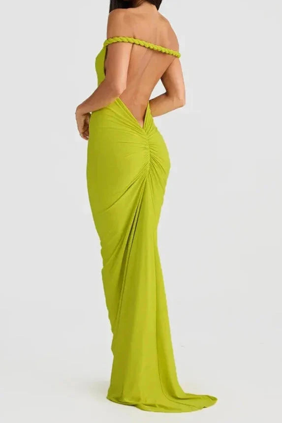 Eliana - Backless Maxi Dress