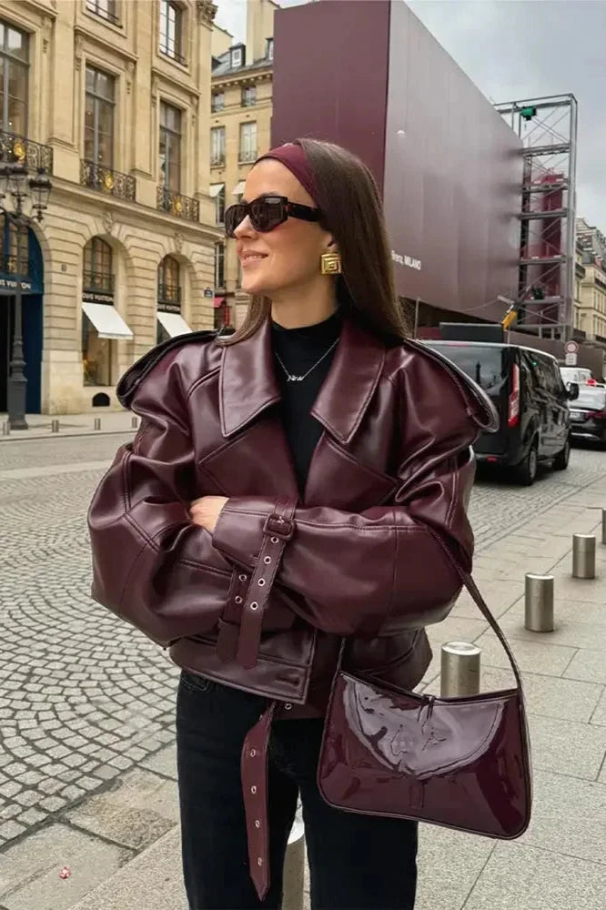 Elena - Leather Jacket