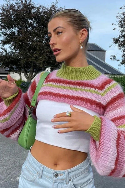 Lorna - Retro Crop Top