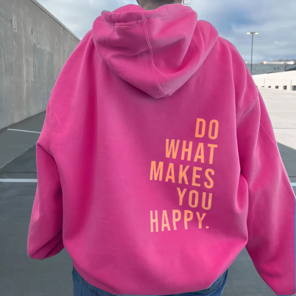Flora - Women's Hoodie with text print